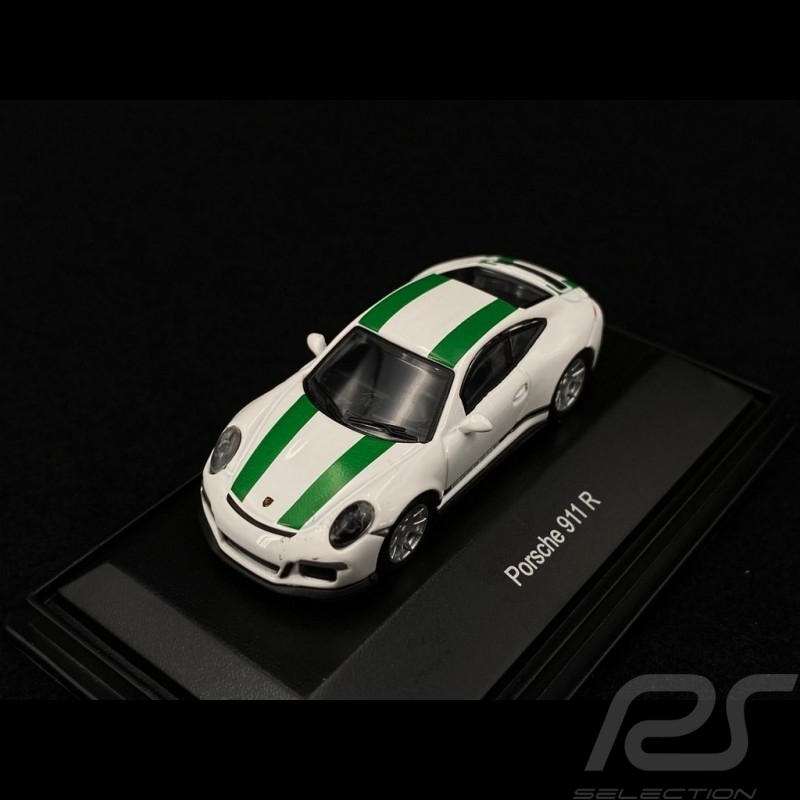 Schuco Edition 1:87 452630000 Porsche 911 R weiß/grün HO NEU 