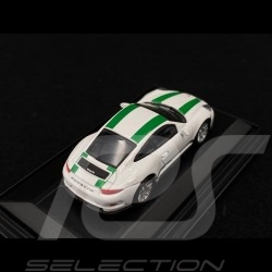 Porsche 911 R typ 991 weiß / grün 1/87 Schuco 452630000