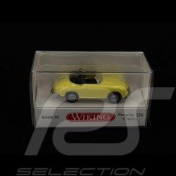 Porsche 356 Cabriolet yellow 1/87 Wiking 016040
