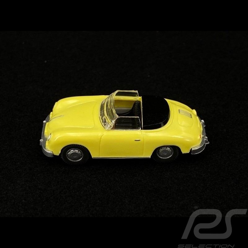 Porsche 356 Cabriolet jaune 1/87 Wiking 016040