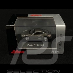 Porsche 718 Cayman S gray 1/87 Schuco 452629200