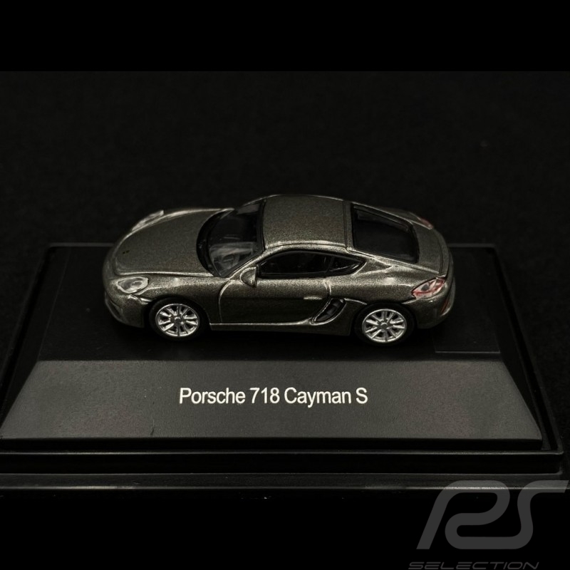 Porsche 718 Cayman S gray 1/87 Schuco 452629200