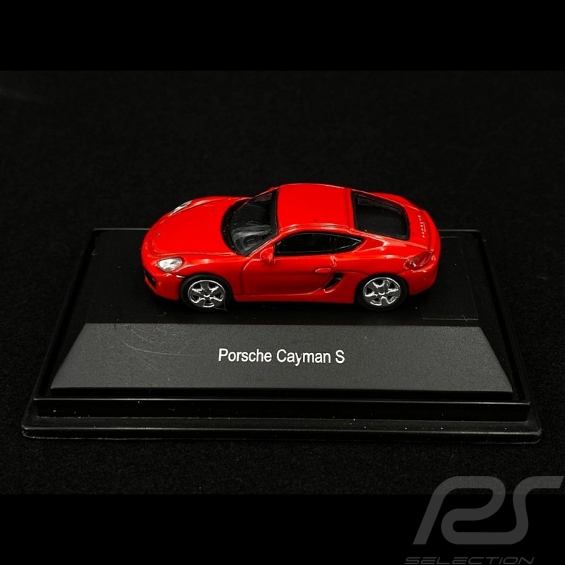 Porsche Cayman S 981 2013 Rouge 1/87 Schuco 452610900