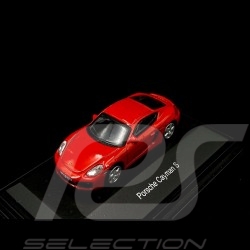 Porsche Cayman S 981 2013 Red 1/87 Schuco 452610900