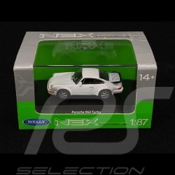 Porsche 911 Turbo type 964 1990 Weiß 1/87 Welly 73134SW