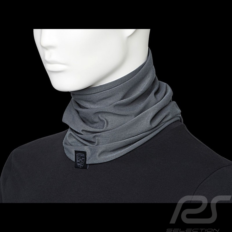 Porsche headband Multifonctional Scarf Balaclava Hood Headwear Asphalt grey WAP7270010MPOR