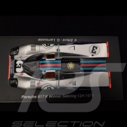 Porsche 917 K n° 3 Vainqueur Winner Sieger Sebring 12h 1971 1/43 Spark 43SE71