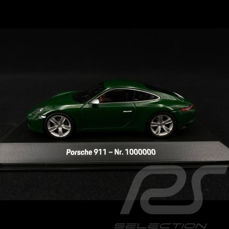 Porsche 911 type 991 Carrera S N° 1 million 1000000 Irish Green 70 years Edition 1/43 Spark MAP02080020