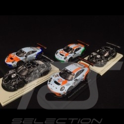 Set of 5 Porsche 911 GT3 R type 991 GPX Racing 1/43 Spark