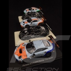 Set de 5 Porsche 911 GT3 R type 991 GPX Racing 1/43 Spark