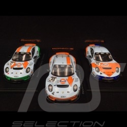 Trio Porsche 911 GT3 R type 991 GPX Racing 1/43 Spark