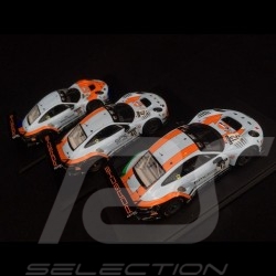 Trio Porsche 911 GT3 R type 991 GPX Racing 1/43 Spark