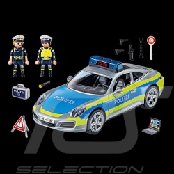 Porsche 911 Carrera 4S typ 991 Polizei mit Figuren Playmobil WAP0401110MPMP