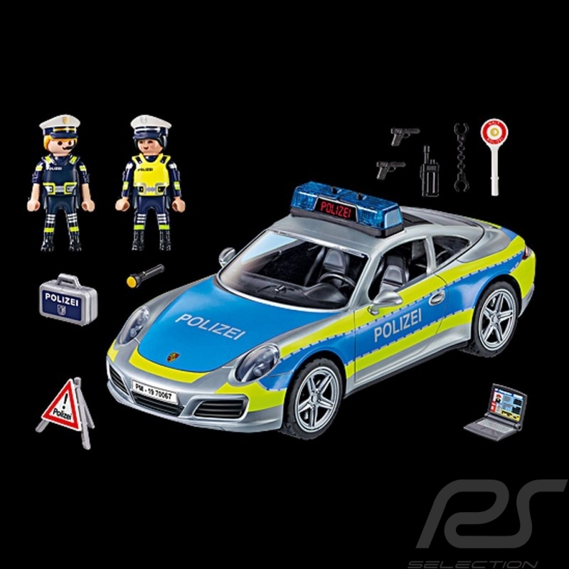 PLAYMOBIL Porsche 911 Carrera 4S Police 2-Days Delivery 