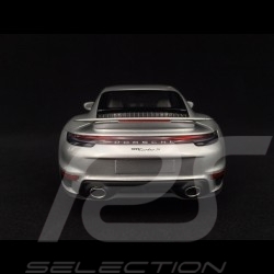 Porsche 911 Turbo S type 992 GT Silver Grey Metallic 2020 1/18 Minichamps WAP02117A0L001