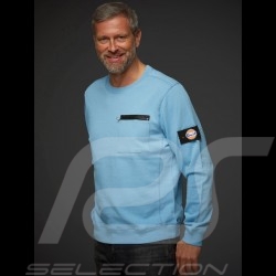 Sweatshirt Gulf bleu ciel - homme