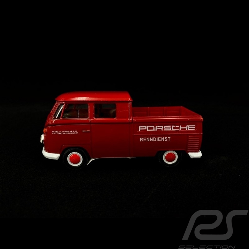 VW T1 Porsche Renndienst rot Welly VW T1 Porsche Renndienst rot Welly