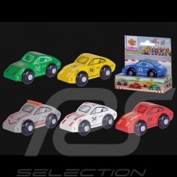 Set of 6 Porsche 911 wooden cars for Porsche Racing  wooden track Eichhorn 109475861