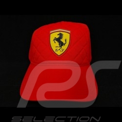 Casquette Ferrari emblème écusson rouge