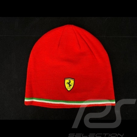Bonnet beanie Mütze Ferrari rouge