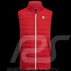 Veste Ferrari Matelassée Sans manches Rouge Collection Ferrari Motorsport - homme