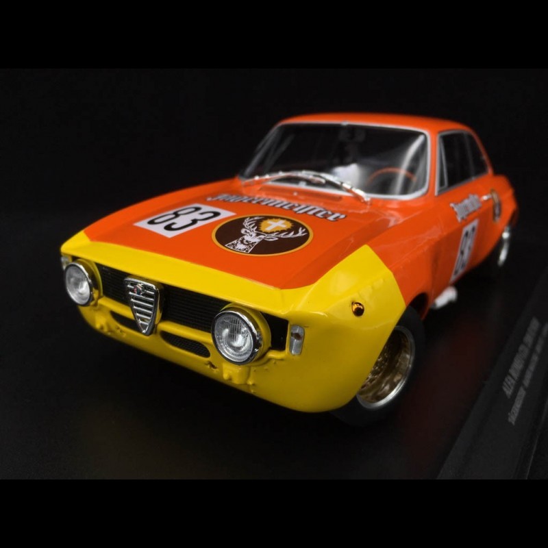 Alfa Romeo 1300 GTA Junior Jägermeister n° 83 DRM 1972 1/18 Minichamps  155721283