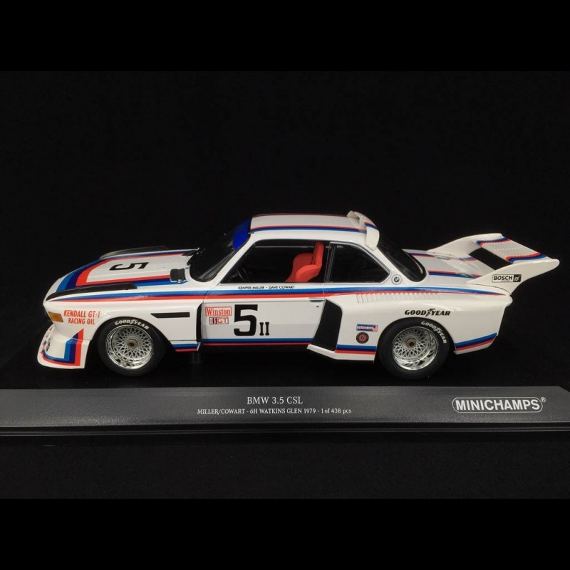 BMW 3.5 CSL n° 5 6H Watkins Glen 1979 1/18 Minichamps 155792605