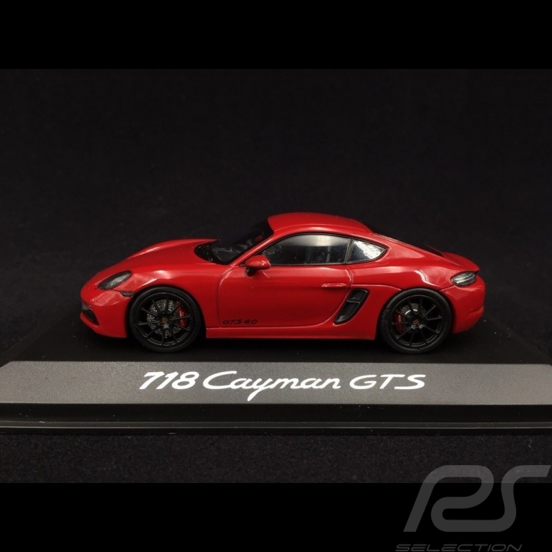 Porsche 718 Cayman Gts 4 0 Carmin Red 1 43 Minichamps Wapl Selection Rs