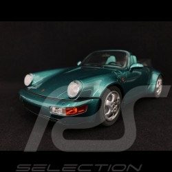 Porsche 911 Cabriolet typ 964 Turbo look 1992 Wimbledon grün  1/18 GT Spirit GT294