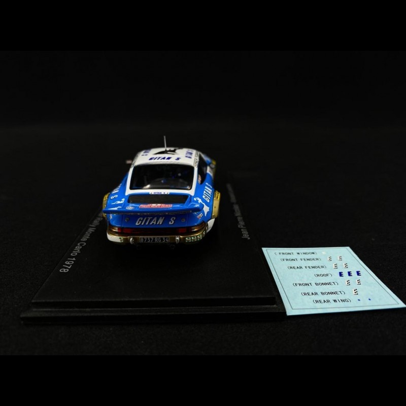 Spark Porsche 911 Carrera RS 2.7 N°3 - Rallye Monte Carlo 1978 - 1/43 En Boîte