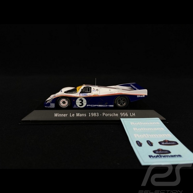 Porsche 956 LH Winner Le Mans 1983 n° 3 1/43 Spark MAP02028313 Porsche 956 LH Winner Le Mans 1983 n° 3 1/43 Spark MAP02028313