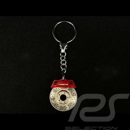 Porte-clés Porsche disque de frein rouge MAP04506412