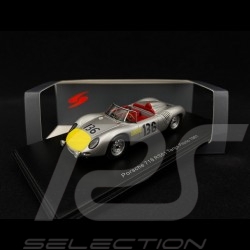Porsche 718 RS/61 n° 136 Targa Florio 1961 1/43 Spark S4149