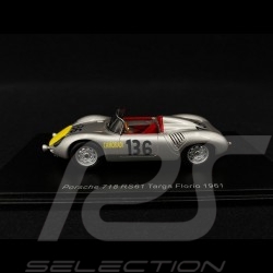 Porsche 718 RS/61 n° 136 Targa Florio 1961 1/43 Spark S4149