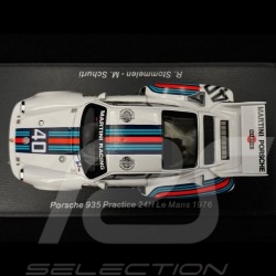 Porsche 935 n° 40 Martini racing Practice Le Mans 1976 1/43 Spark S4753