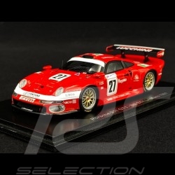 Porsche 911 GT1 type 993 n° 27 8th Le Mans 1997 1/43 Spark S5604