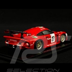Porsche 911 GT1 typ 993 n° 27 Platz 8 Le Mans 1997 1/43 Spark S5604