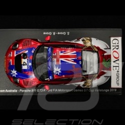 Porsche 911 GT3 R typ 991 n° 4 Platz 3 FIA Motorsport Games GT Cup Vallelunga 2019 1/43 Spark S6310