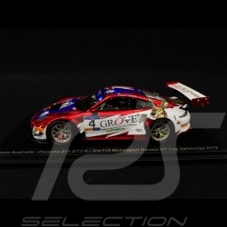 Porsche 911 GT3 R typ 991 n° 4 Platz 3 FIA Motorsport Games GT Cup Vallelunga 2019 1/43 Spark S6310