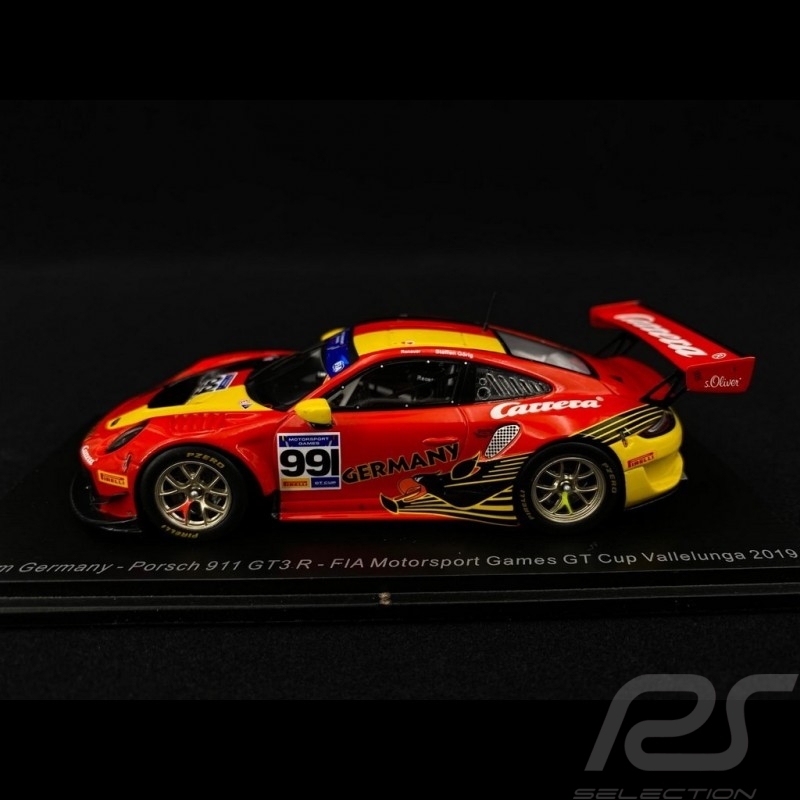 Porsche 911 GT3 R type 991 n° 991 FIA Motorsport Games GT Cup Vallelunga 2019 1/43 Spark S6319