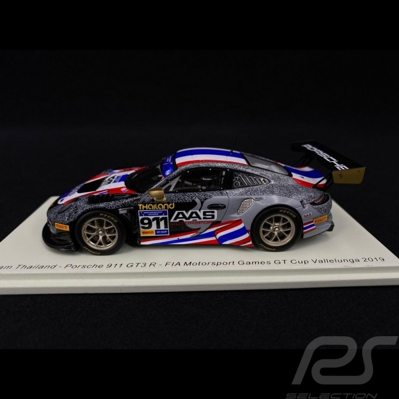 Porsche 911 GT3 R typ 991 n° 911 FIA Motorsport Games GT Cup Vallelunga 2019 1/43 Spark S6320