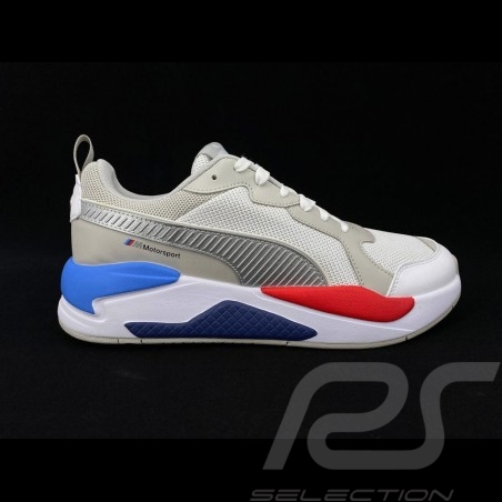 Chaussure Sport BMW Motorsport sneaker / basket Puma MMS X-Ray Blanc / Gris - homme