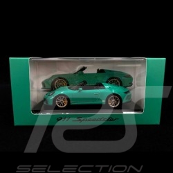 Porsche 911 Speedster type 991 Jade Green 1/43 Spark WAXL2000008