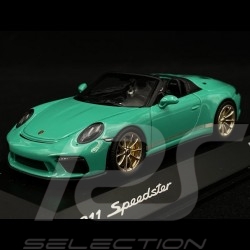 Porsche 911 Speedster type 991 Jade Green 1/43 Spark WAXL2000008