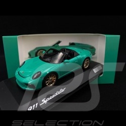 Porsche 911 Speedster type 991 Jade Green 1/43 Spark WAXL2000008