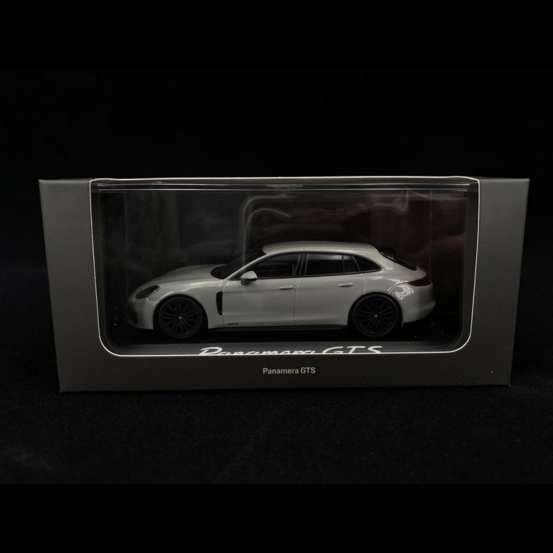 Porsche Panamera GTS Sport Turismo 2018 chalk grey 1/43 Minichamps ...