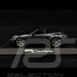 Porsche 911 Carrera cabriolet typ 992 2019 Biscay blau 1/43 Minichamps WAP0201750K