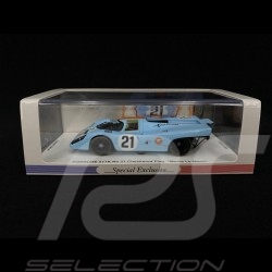 Porsche 917K n° 21 Checkered Flag "Film Le Mans" 1/43 Spark FS24