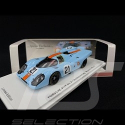 Porsche 917K n° 21 Checkered Flag "Film Le Mans" 1/43 Spark FS24