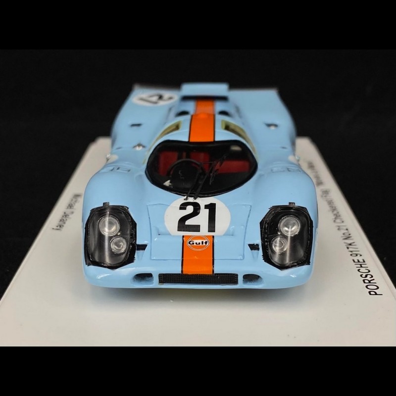Miniature Spark 1/43 – Porsche 917 N°21 – Film Le Mans Steve McQueen (occasion)